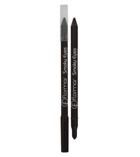 ����������� �������� ��� ��� � ������������ Flormar Smoky Eyes Carbon Black Waterproof Eyeliner