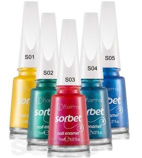 ��� ��� ������ Flormar Sorbet Nail  Enamel