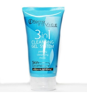 �������� ��� �������� � �������� �����  3 � 1 FLORMAR ADVICE 3 in 1 CLEANSING GEL SYSTEM, 150 ��